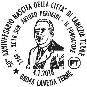 Annullo filatelico per il cinquantennale di Lamezia Terme