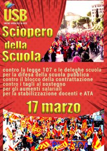 sciopero 17 Marzo