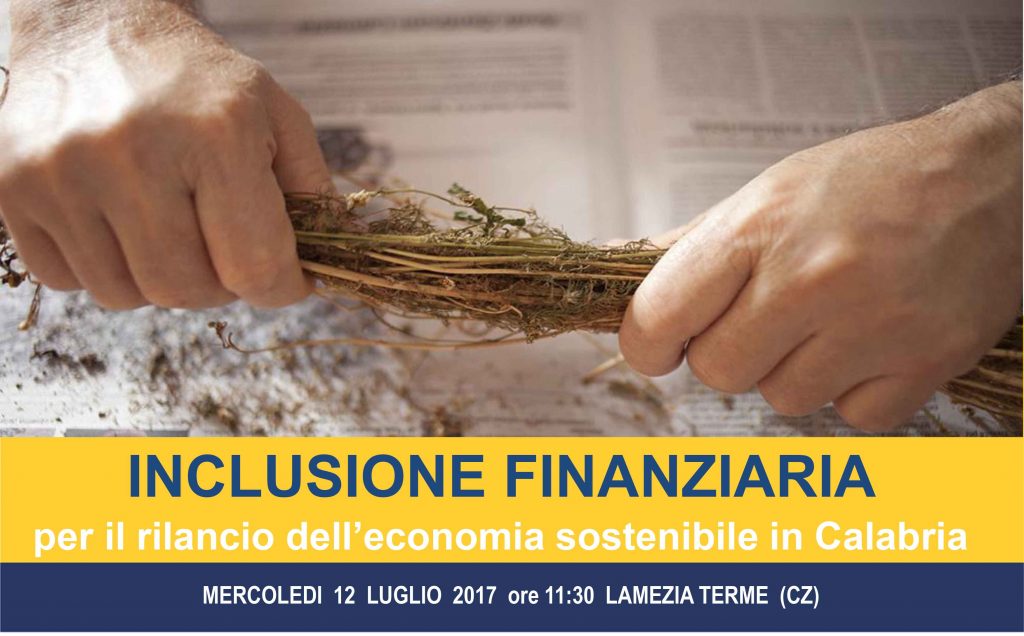 Inclusione finanziaria in Calabria - LameziaTerme.it
