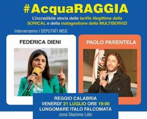 #acquaraggia M5S Reggio - LameziaTerme.it