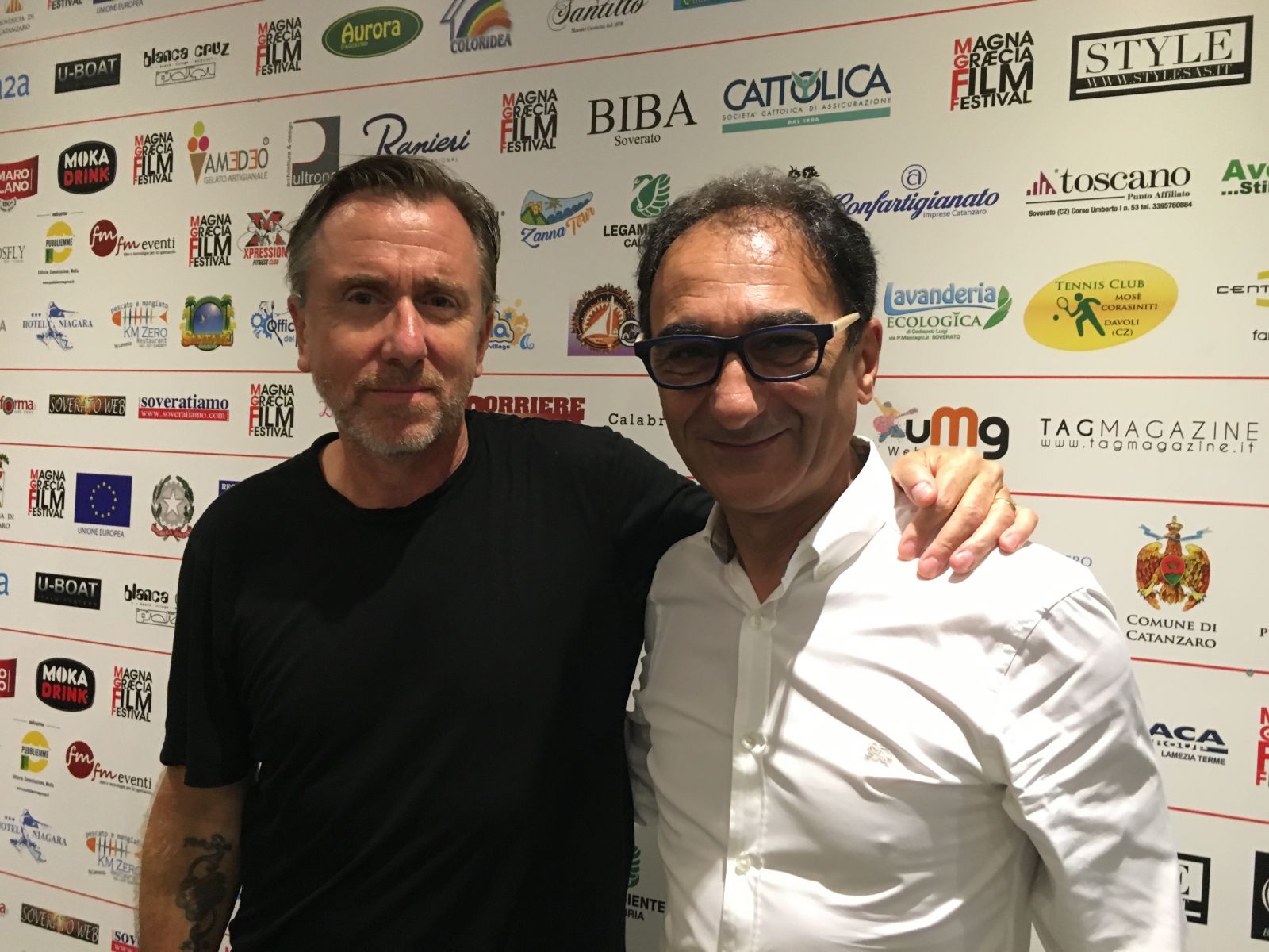 Tim Roth e Sergio Abramo, MGFF - LameziaTerme.it