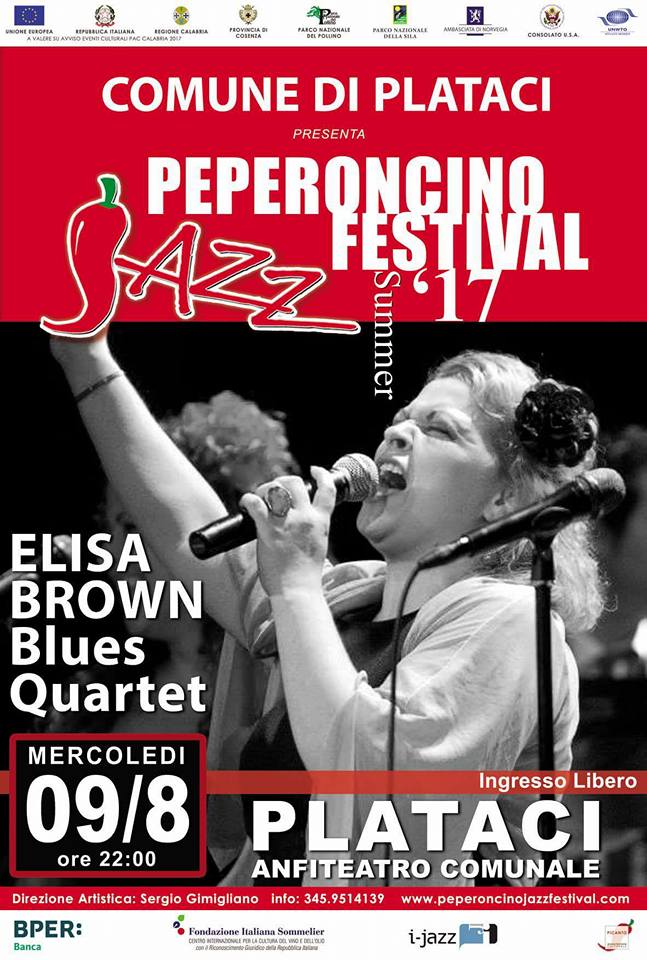 Elisa Brown al XVI Peperoncino Jazz Festival - LameziaTerme.it