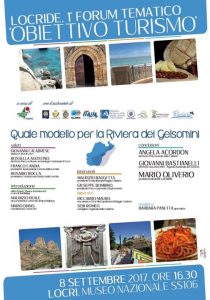 Locride. 1° Forum tematico - Obiettivo turismo- LameziaTermeit