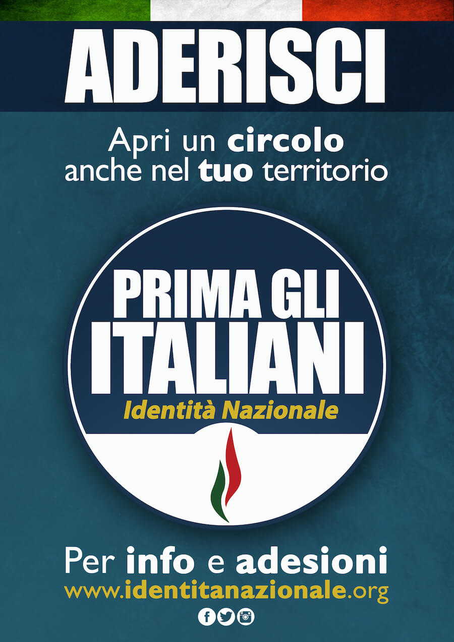 Manifesto circoli identita nazionale