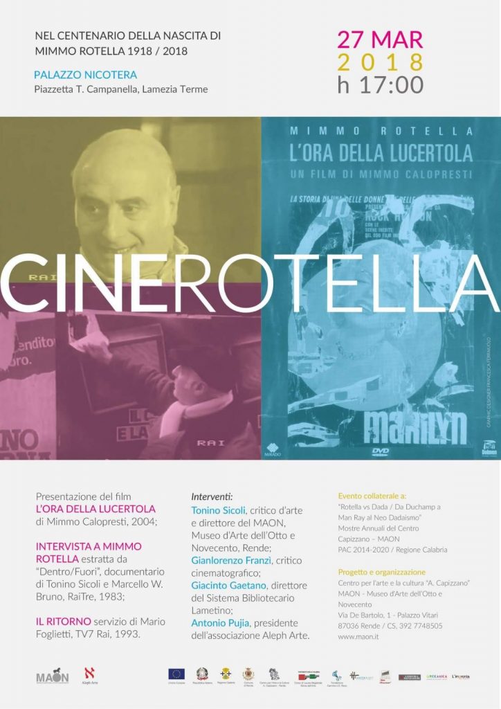 Cinerotella, omaggio a Mimmo Rotella