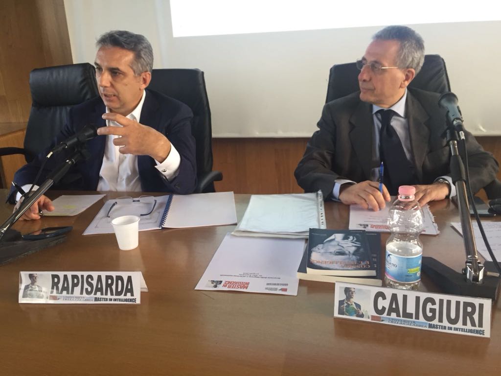 Intelligence. Alfio Rapisarda al Master dell’Università Della Calabria