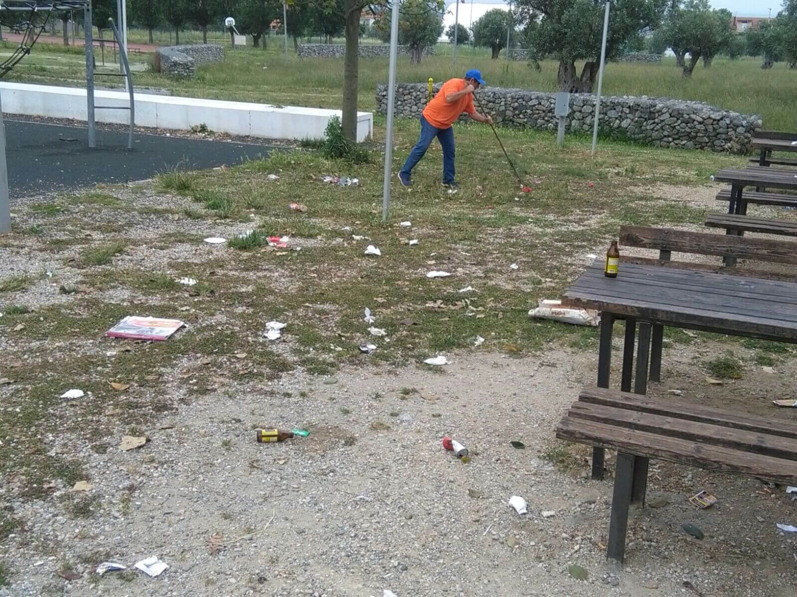 Associazione Ama Lamezia e non solo pulisce parco Impastato