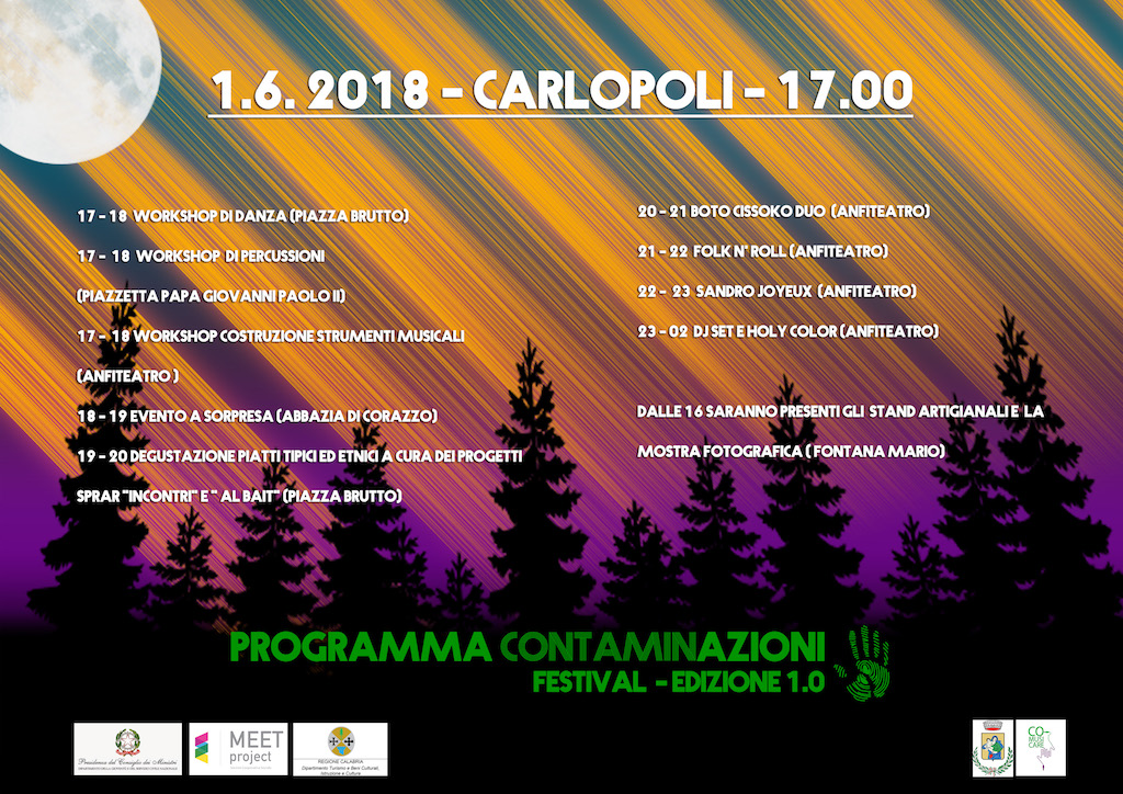 A Carlopoli la prima edizione del Contaminazioni Festival
