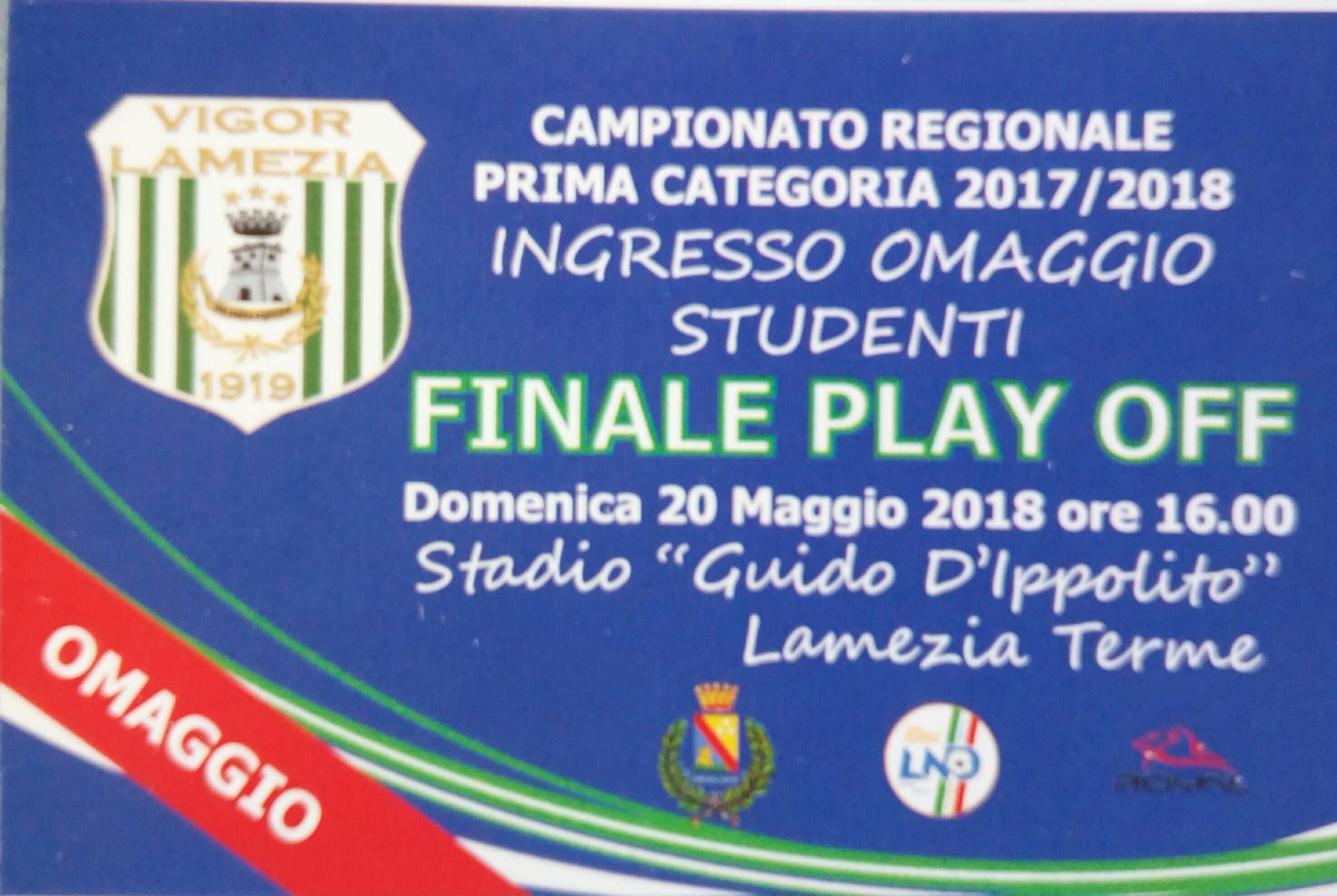 Vigor Lamezia 1919 - San Calogero: ingresso gratuito per 500 studenti