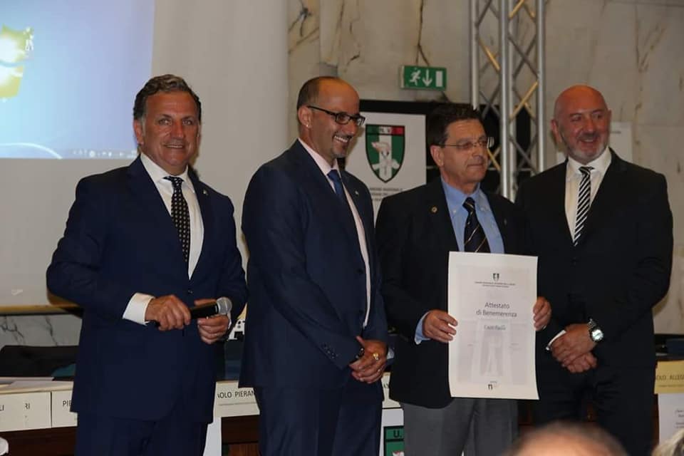 Riconoscimento alla carriera per il maestro di judo Enzo Failla