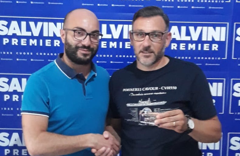 Lamezia. Oscar Branca aderisce alla Lega Salvini Premier