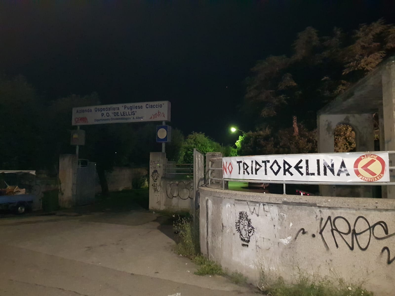 Azione Identitaria contro la triptorelina-LameziaTermeit