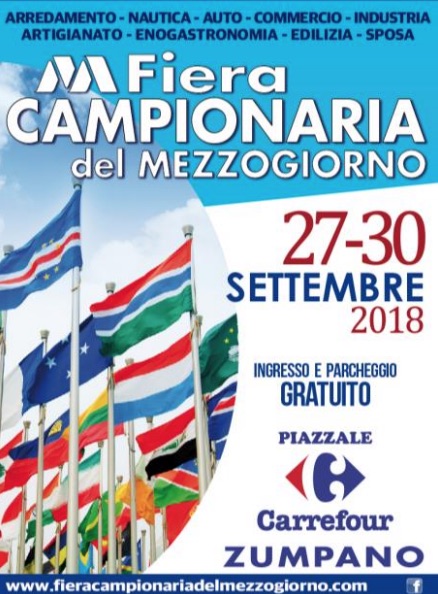 Il 5 settembre la presentazione della Fiera Campionaria del Mezzogiorno