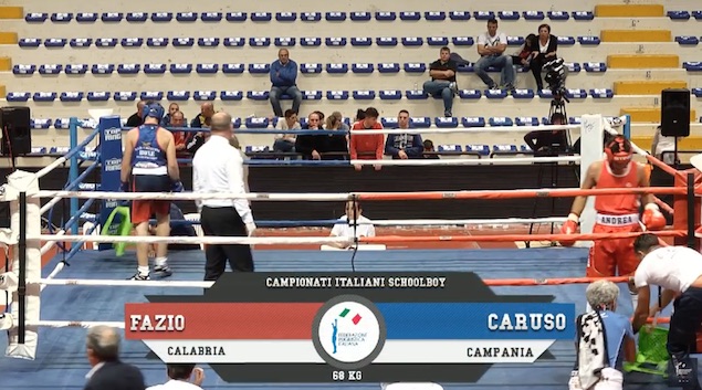 Andrea Fazio bronzo ai Campionati Italiani Schoolboy 2018