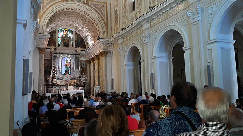 Conflenti, migliaia di fedeli all’elevazione a basilica minore del Santuario di Visora