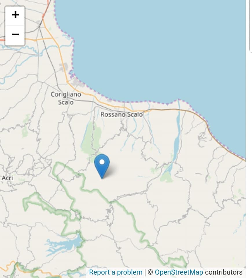registrata scossa di terremoto a Longobucco-LameziaTermeit