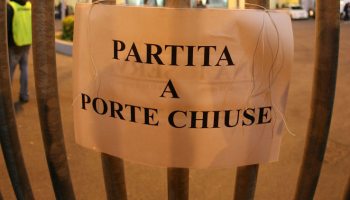 partita a porte chiuse