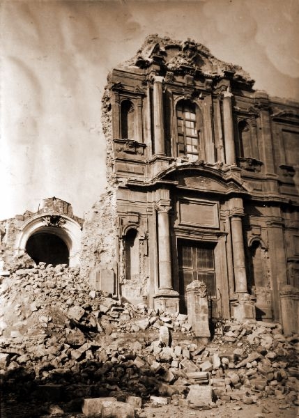 Immagini del terremoto di Messina e Reggio Calabria 1908