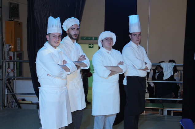 Lo chef internazionale Salvatore Morello incontra gli alunni dell'Einaudi