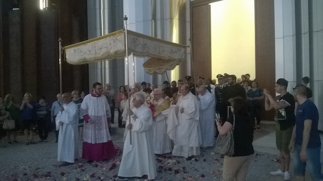 Celebrazione diocesana del Corpus Domini a Lamezia