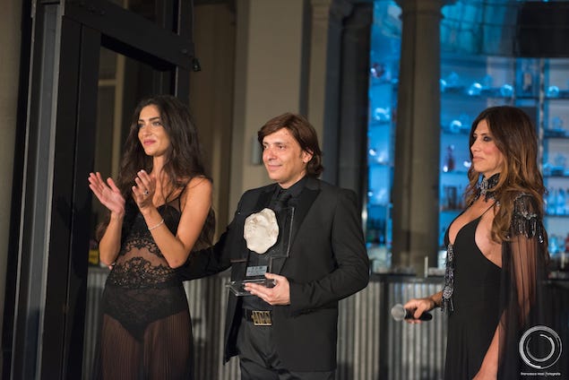 Premio La Loggia di Firenze allo stilista lametino Anton Giulio Grande