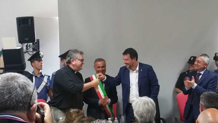 Matteo Salvini a Limbadi