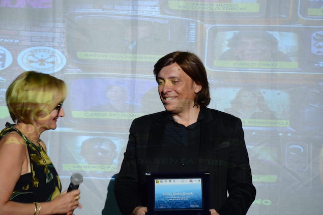 Anton Giulio Grande premiato alla decima edizione di Cineincontriamoci