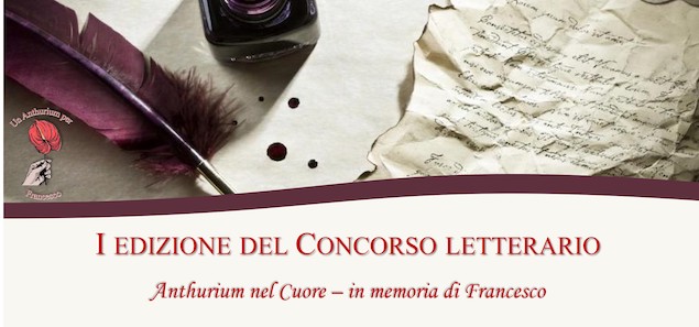 Lamezia. Concorso letterario di poesia Anthurium nel cuore – in memoria di Francesco