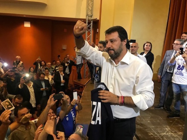 Salvini a Cosenza