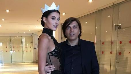 Anton Giulio Grande veste Miss Italia 2019 Carolina Stramare