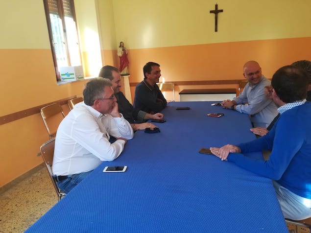 Silvio Zizza (M5S) incontra delegazione della Costituente per Lamezia