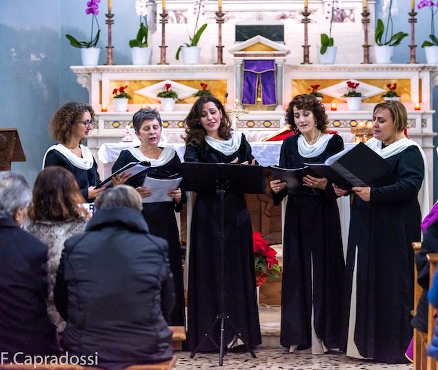 Le figure femminili dell’Avvento cantate dal coro “Ancillae Domini” nella chiesa di S. Lucia