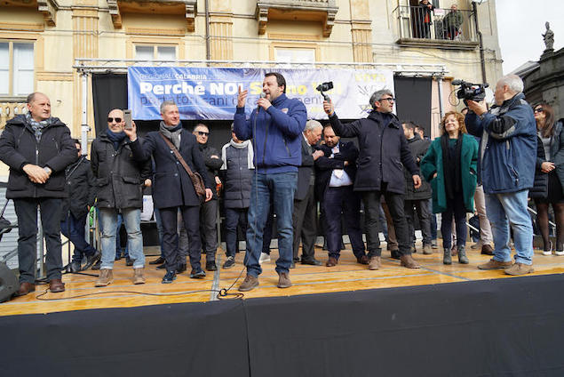 Calabria: Salvini, Pd perde di 20 punti e Lega prima