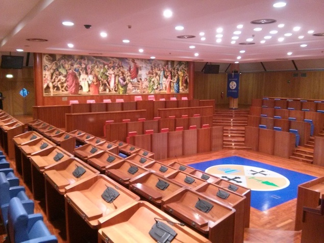 Aula consiglio regionale della Calabria