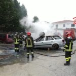 Lamezia. In fiamme due autovetture in viale Santuario Dipodi