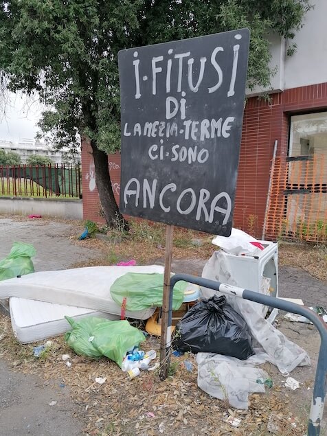 Quartiere Capizzaglie: altro caso di abbandono di rifiuti a Donna Mazza