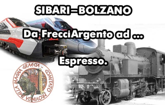 Sibari - Bolzano: da Frecciarossa ad.. Espresso