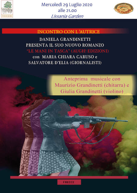 Lamezia. Presentazione del romanzo di Daniela Grandinetti "Le mani in tasca"