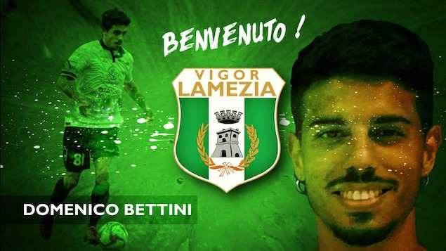 Vigor Lamezia: ingaggiato il centrocampista Domenico Bettini