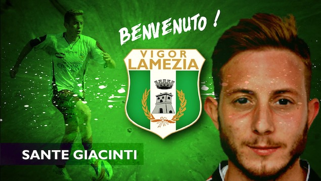 Vigor Lamezia: ufficiale il ritorno del centrocampista Sante Giacinti