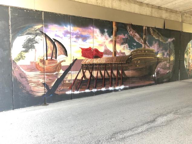 Falerna. Inaugurati murales raffiguranti il Miracolo di San Antonio Abate