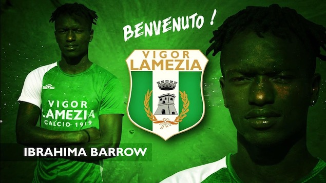 Ibrahima Barrow nuovo attaccante della Vigor Lamezia