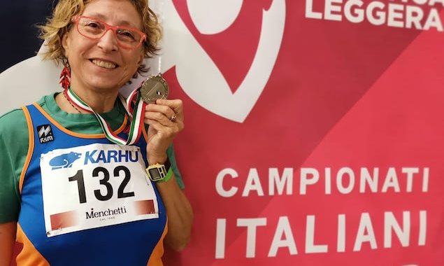 La lametina Saveria Sesto argento ai campionati italiani di Arezzo