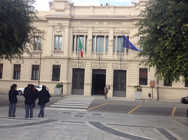 Il Palazzo della Prefettura di Reggio Calabria