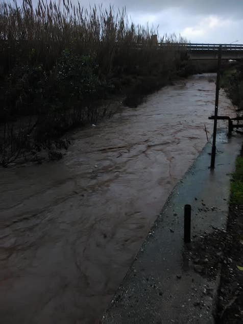 LBC: intervento urgente torrente Cantagalli, acqua inizia a invadere abitazioni