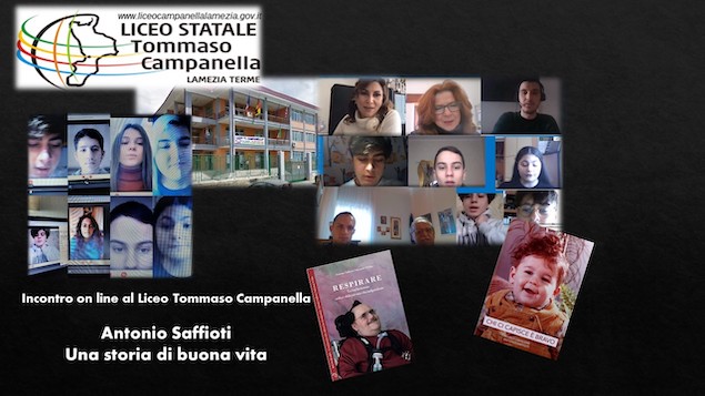 Al Liceo Campanella l'incontro “Antonio Saffioti: una storia di buona vita”