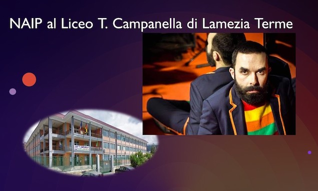 NAIP ospite al Liceo "T. Campanella" di Lamezia Terme