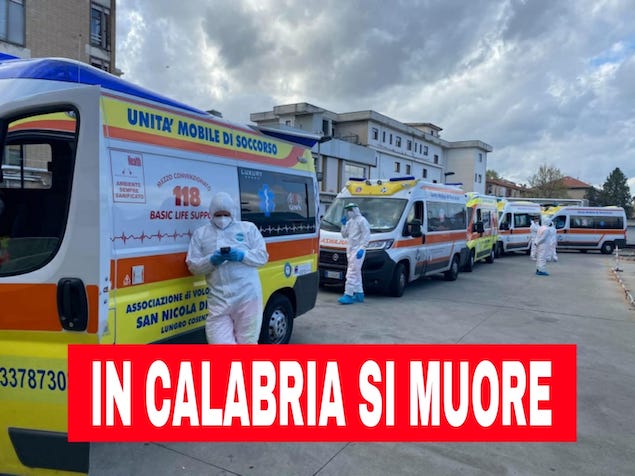 In Calabria si muore: è tempo di mobilitazione