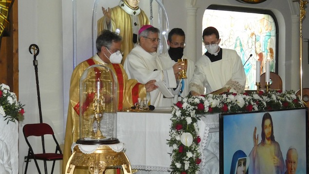 Il Vescovo Schillaci celebra la Festa della Divina Misericordia