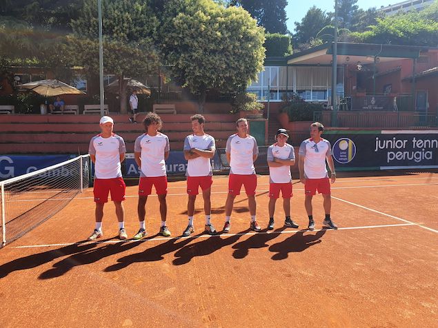 Play Off Serie B2 maschile: ottimo pareggio a Perugia per la Viola Tennis